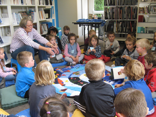 Visite à la bibliothèque des MS-GS