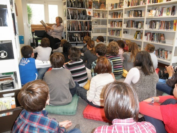 Sortie à la bibliothèque