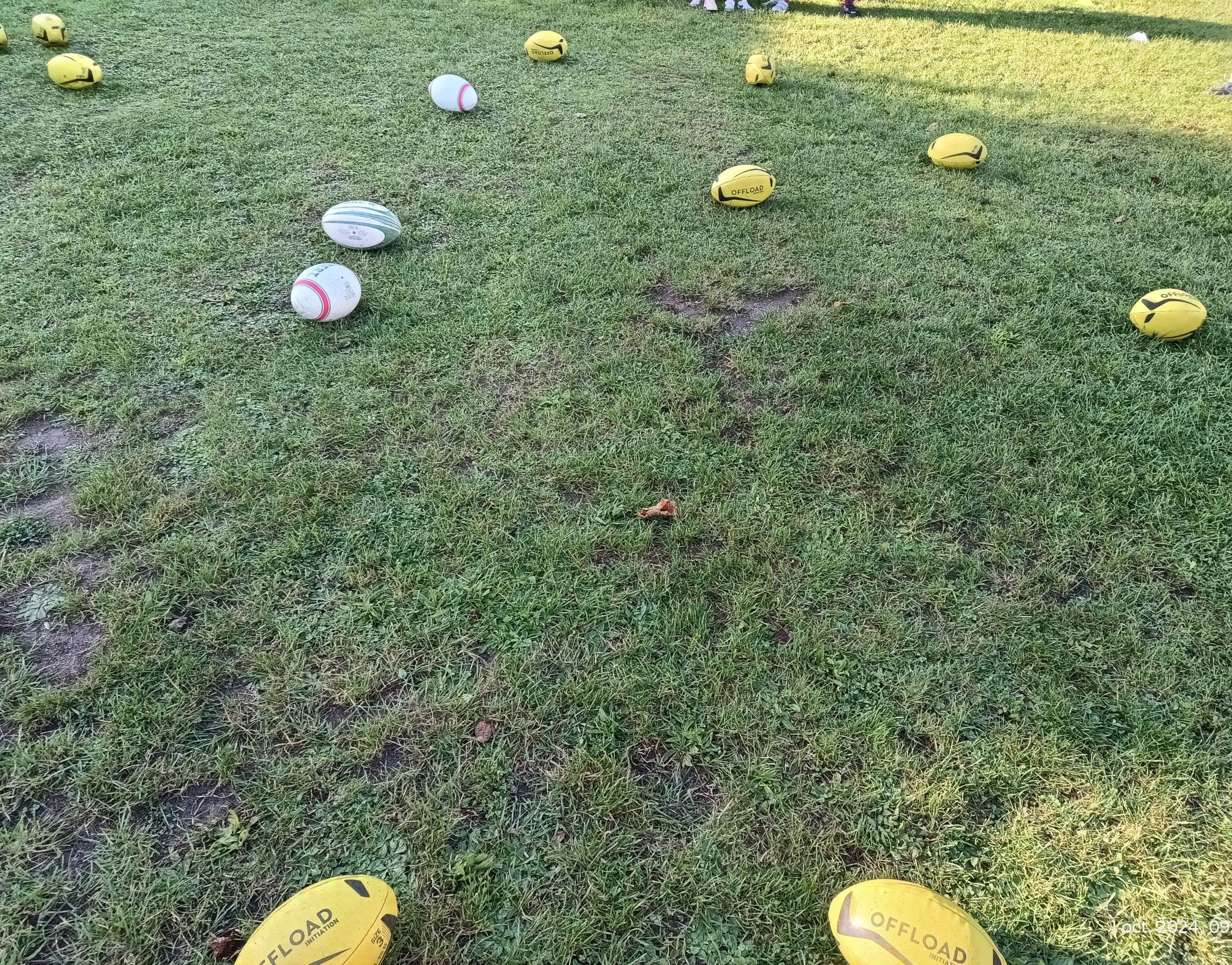 Le rugby c'est parti en maternelle  !!!