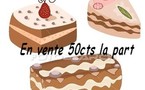 Vente de gâteaux