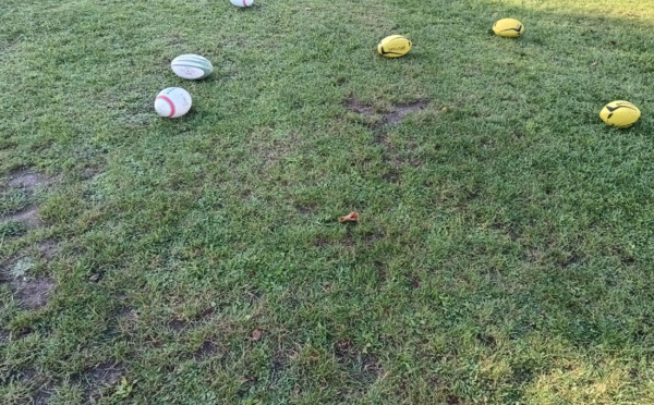 Le rugby c'est parti en maternelle  !!!